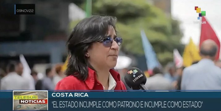 Movimientos populares costarricenses se movilizan por la seguridad social