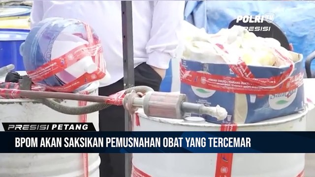 BPOM Kembali Stop Peredaran Obat Sirup 2 Industri Farmasi