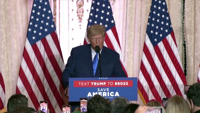 Trump hails Republican successes in midterms as speculation grows that he will announce his candidacy for 2024 Presidential election