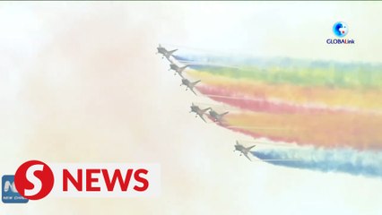 PLA Air Force showcases signature equipment at Airshow China