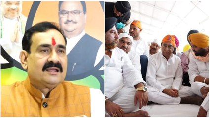 कमलनाथ को सिरोपा भेंट करने के विवाद पर Narottam Mishra का बड़ा बयान