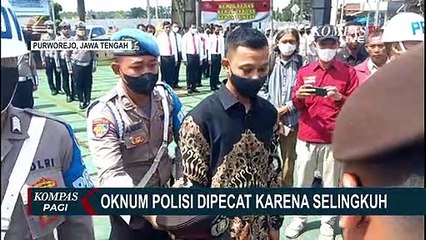 Oknum Polisi di Purworejo Jawa Tengah Dipecat Karena Selingkuh!