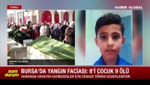 Yangın faciasında hayatını kaybeden 8'i çocuk 9 kişi son yolculuğuna uğurlanıyor