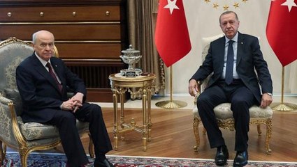 Cumhurbaşkanı Erdoğan ve Devlet Bahçeli saat 15.00'te bir araya gelecek