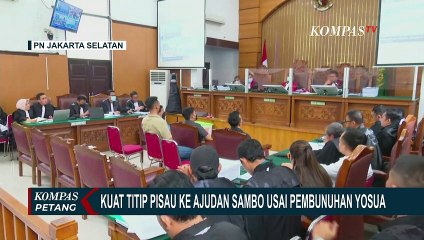 Terungkap! Kuat Titip Pisau ke Saksi Prayogi Usai Pembunuhan Yosua