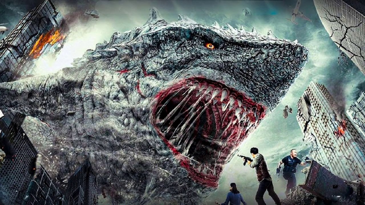 Shark Walking On Road _ Hindi Voice Over _ Film Explained in Hindi-Urdu Summar_Full-HD