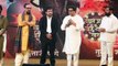 Akshay Kumar, Raj Thackeray and Eknath Shinde  at Vedat Marathe Veer Daudale Saat Movie Launch Event