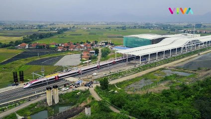 Intip Megahnya Interior Kereta Cepat Jakarta-Bandung