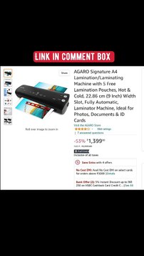 Best Lamination/Laminating Machine under 1500