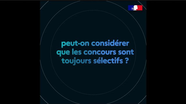 Le recrutements par concours des fonctionnaires de l'État en 2020