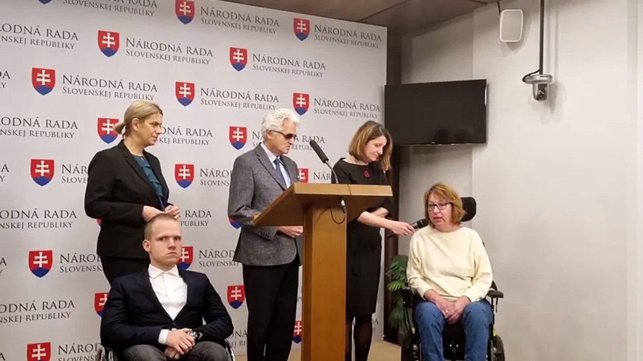 ZÁZNAM: TK strany Za ľudí - pomoc ľuďom so zdravotným postihnutím