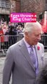 فيديو يوثق لحظة إلقاء البيض على الملك تشارلز أثناء سيره بمدينة يورك