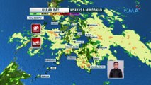 PAGASA: magpapa-ulan ang ITCZ sa ilang bahagi ng Mindanao bukas | 24 Oras
