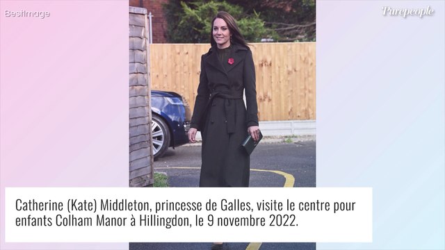 Kate Middleton, princesse de Galles ET du style : manteau XXL et sublimes bijoux, la duchesse au top