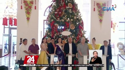 Mga extraordinary christmas tree, tampok sa BGC | 24 Oras