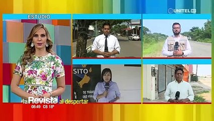 Motociclista pierde la vida tras chocar con un cable en un punto de bloqueo