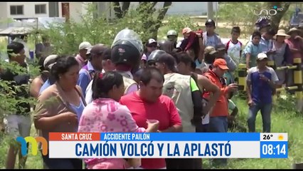 Mujer menonita pierde la vida tras ser arrollada por un camión en la carretera a Pailón. La Policía brinda el informe del fatal accidente de tránsito.