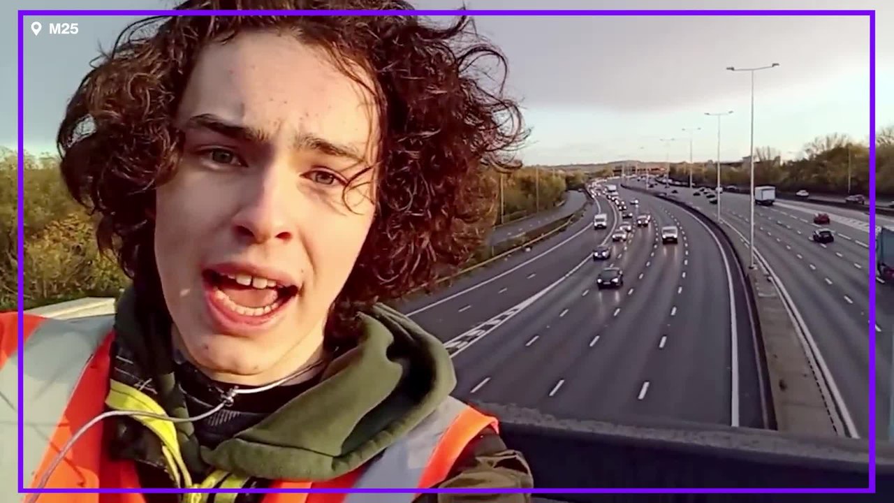 Jesse, Sam, Isabel, Louise: Meet the Just Stop Oil protesters sitting above the M25