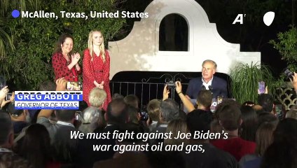 Re-elected Greg Abbott promises to keep Texas 'number 1 for oil and gas' in US