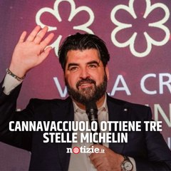 Commozione per Cannavacciuolo: ottiene tre stelle Michelin
