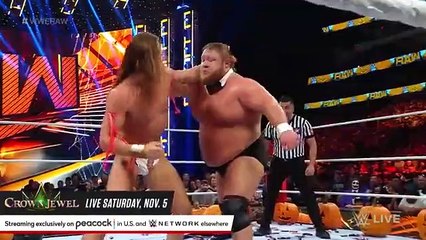 Bobby Lashley and Brock Lesnar get into a wild brawl: Raw, Oct. 17, 2022