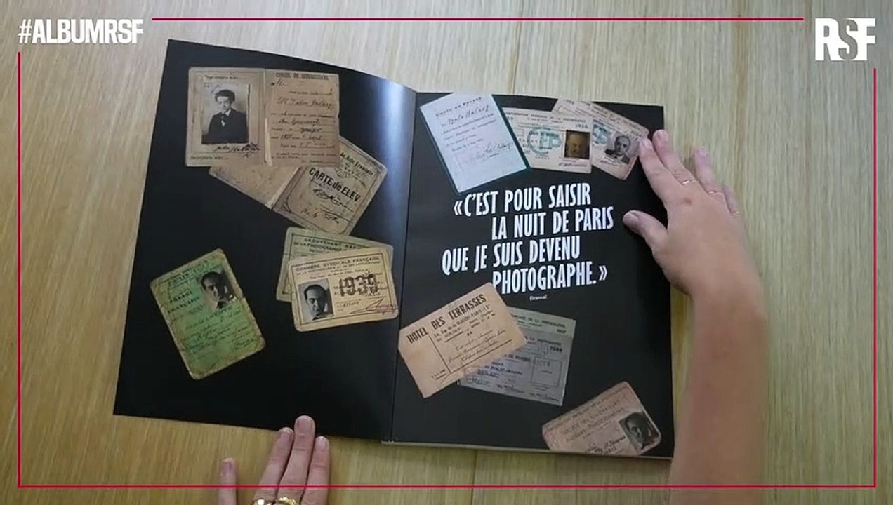 De "la môme bijou" aux "forts des halles" en passant par Picasso, l'oeuvre du photographe Brassaï, amoureux de Paris, est à l'honneur du 71e album de Reporters sans frontières - VIDEO