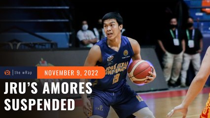 NCAA indefinitely suspends Amores; 13 others get at least one-game ban