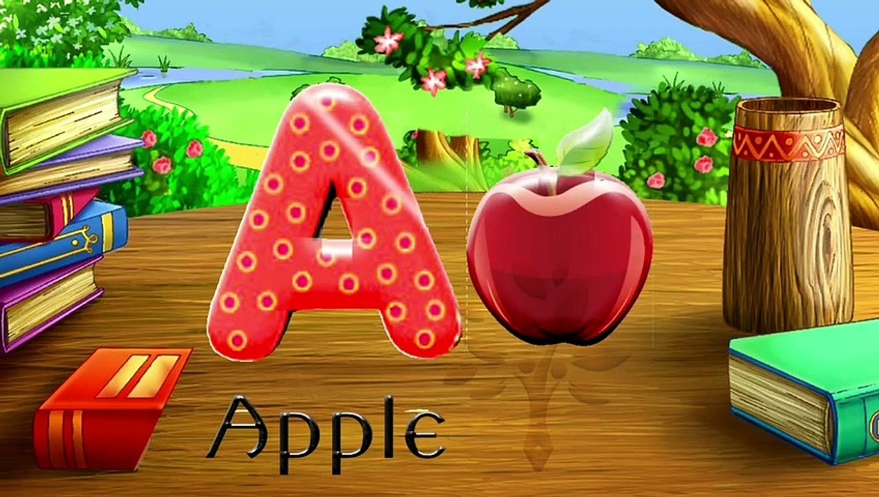 Learn Alphabet 3D Animation_ Alphabet ABC Train song for children _ nursery rhymes