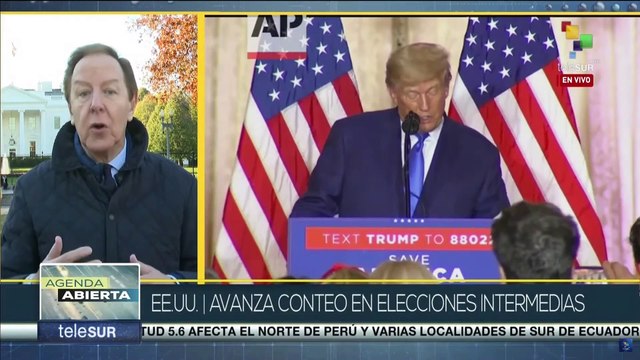 Agenda Abierta 09-11: Tendencia al empate marca conteo de votos de elecciones intermedias en EE.UU.