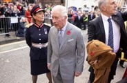 King Charles egged by protester during royal visit to York