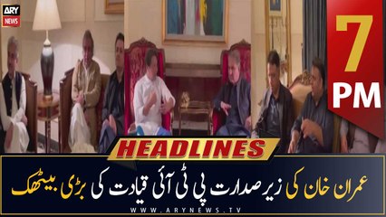 ARY News Headlines | 7 PM | 9th November 2022