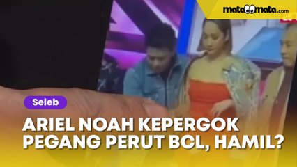 Ariel NOAH Kepergok Pegang Perut Bunga Citra Lestari dengan Hati-Hati