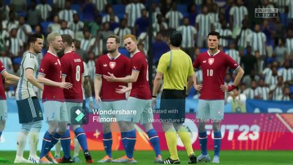 FIFA 23 Amistoso Internacional Pre-Mundial 2022 #1: Argentina- Rep. Checa