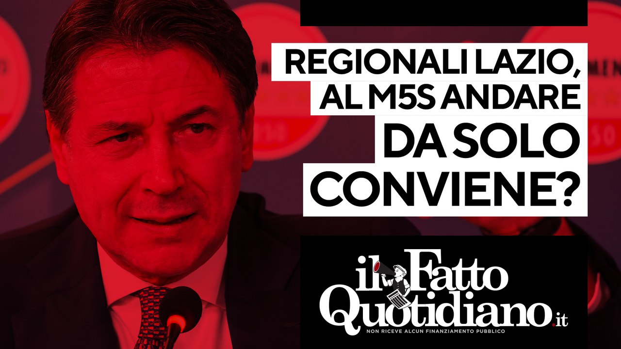 Regionali Lazio, al M5s andare da solo conviene? Segui la diretta con Peter Gomez