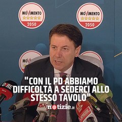 Conte in conferenza stampa: "Lo dico al PD, noi non portiamo rancore"