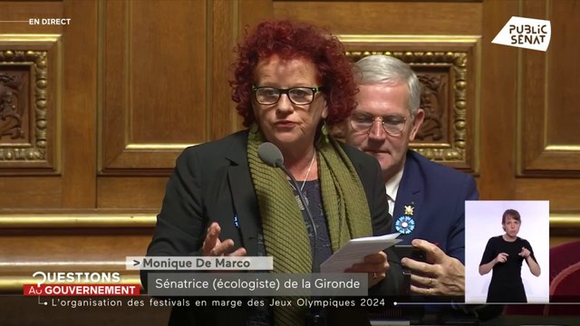 Les festivals seront-ils sacrifiés pour les Jeux Olympiques ? interpelle M. De Marco (EELV)