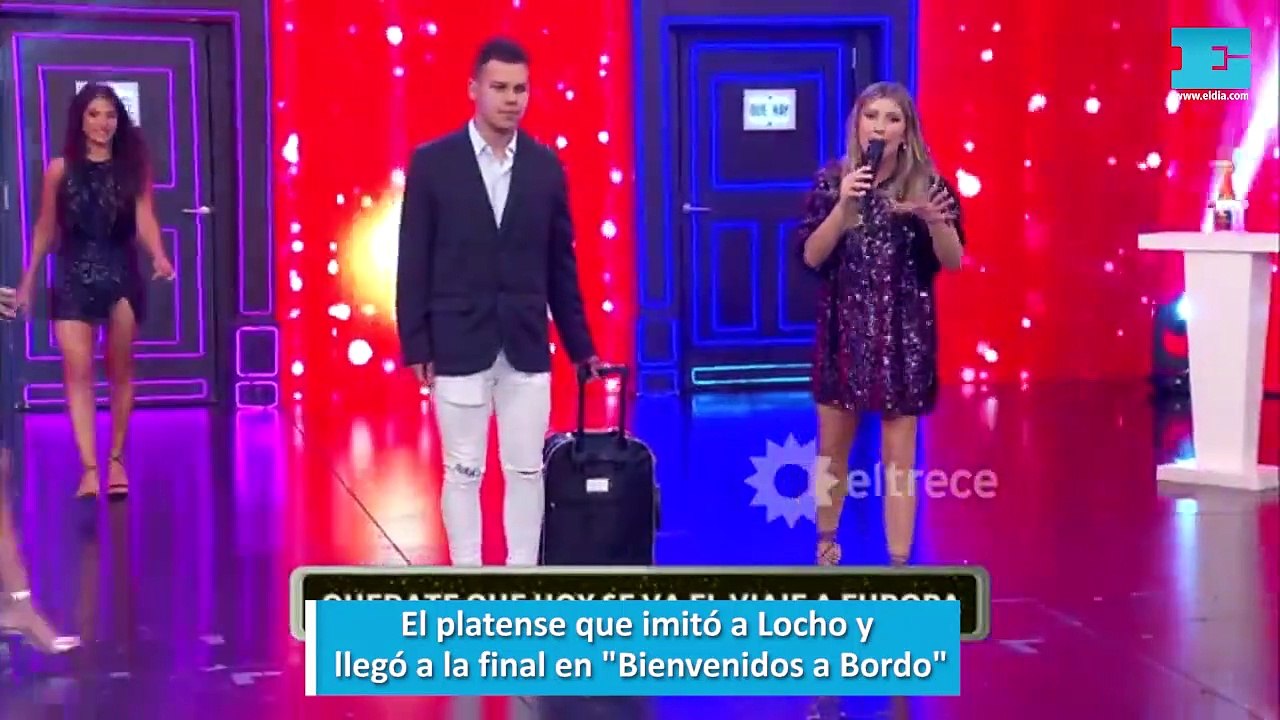 El platense que imitó a Locho y llegó a la final en Bienvenidos a Bordo