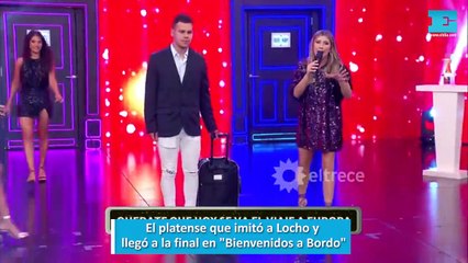 El platense que imitó a Locho y llegó a la final en Bienvenidos a Bordo