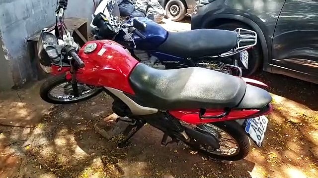 Moto furtada no Bairro Cancelli foi recuperada pela Polícia Militar