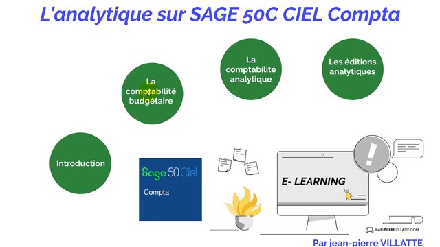 Présentation de la formation l'analytique sur SAGE 50C CIEL Compta