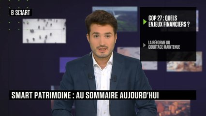 SMART PATRIMOINE - Emission du jeudi 10 novembre
