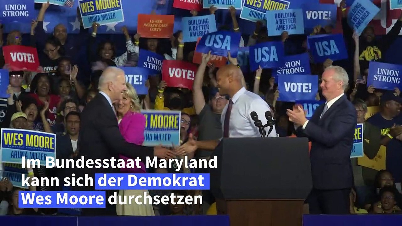 Rot oder blau? Das sind die Ergebnisse der US-Zwischenwahlen