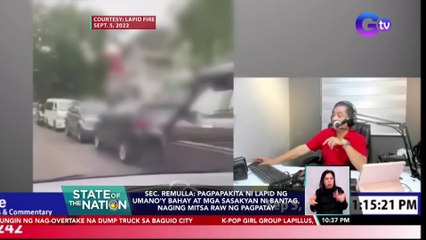 Sec. Remulla: Pagpapakita ni Lapid ng umano'y bahay at mga sasakyan ni Bantag, naging mitsa raw ng pagpatay | SONA