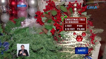Tindahan ng mga murang Christmas decor, 24 oras nang bukas | Saksi