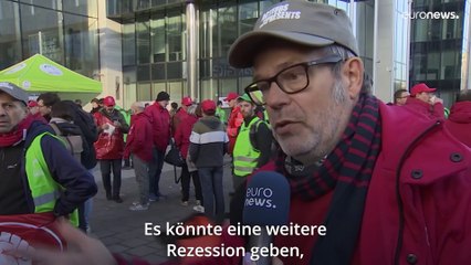 Video: Belgische Arbeiter streiken wegen „Schock" durch Energierechnungen
