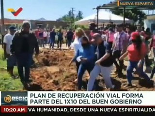 Recuperado más de 2 km de carretera y alumbrado con el Plan de Recuperación Vial en Nva. Esparta