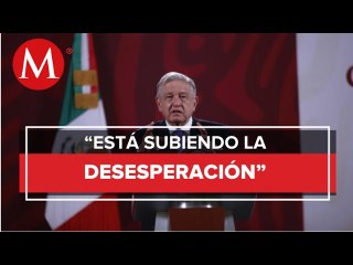 Descargar video: AMLO ve alza en calumnias contra gobierno; prevé un ‘Quien es quién en las mentiras diarias'