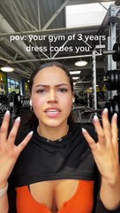 Elle se fait recaler de la salle de sport à cause de sa tenue jugée inappropriée