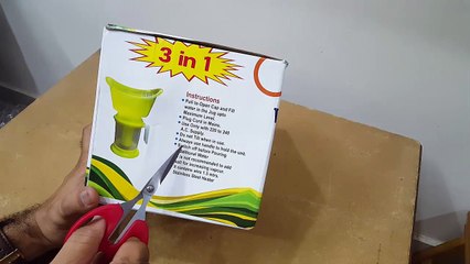Unboxing and review of Vaporizer, Facial Sauna and Nose Steamer 3 In 1 Steam Inhaler