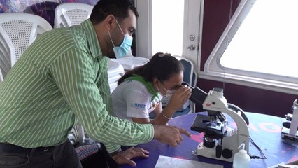 Estudiantes de primaria viven experiencia didáctica en el Lago Xolotlán